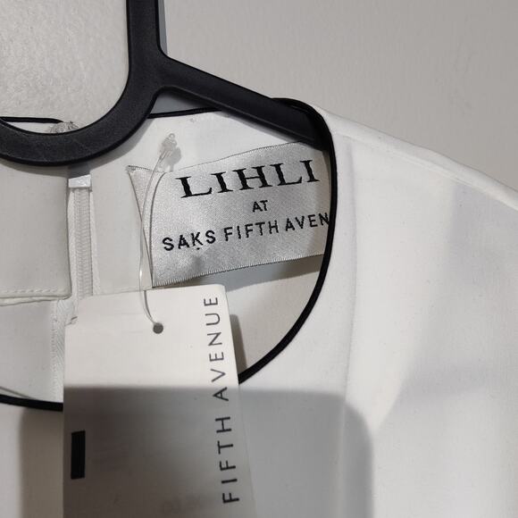 NWT Vintage Lihli for Saks Fifth Ave Sz 14 Blouse Cardigan Sweater Blazer Set - Picture 8 of 13